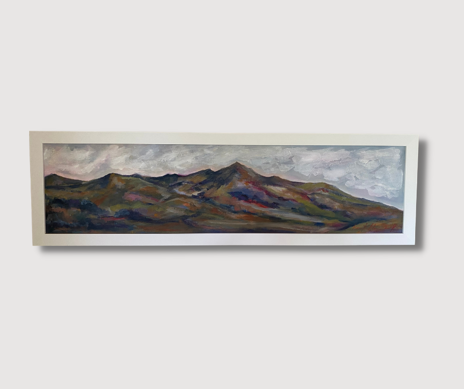 Hokonui's from Lady Charlton - Acrylic - 126cm W x 38cm H