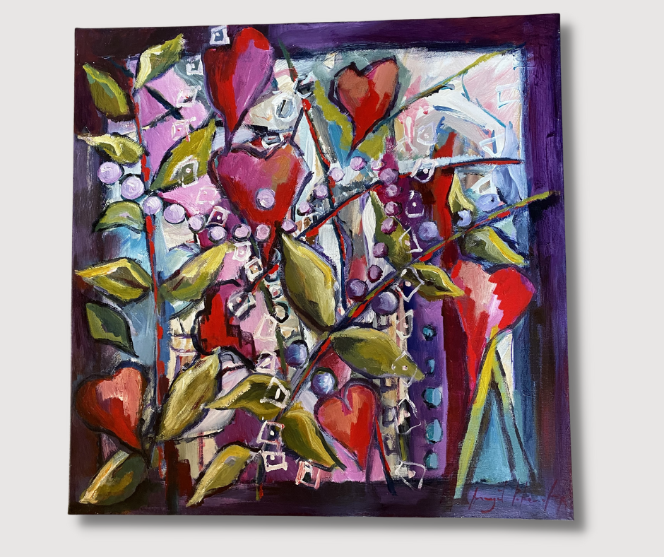 Love for Nature - Acrylic - 77cm x 77cm